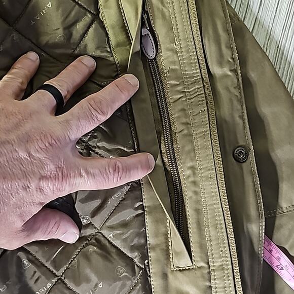 Ariat Ladies Real Grizzly Insulated Conceal Carry Cub Brown Jacket Womens XXL - Picture 14 of 14